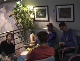 Michael takes the opportunity for a sleep, in anticipation of a rough night